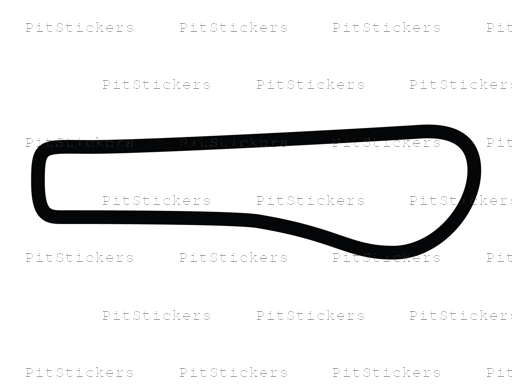 Summit Point Motorsports Park Jefferson Circuit Short Sticker