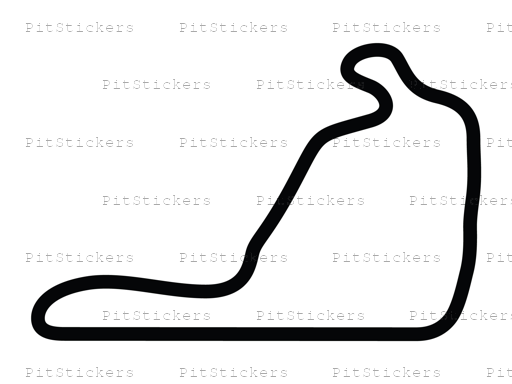 Summit Point Motorsports Park Main Circuit Sticker