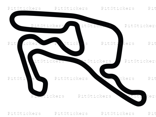 Summit Point Motorsports Park Shenandoah Circuit Sticker