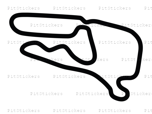 Summit Point Raceway Shenandoah Circuit Bike Competition Sticker