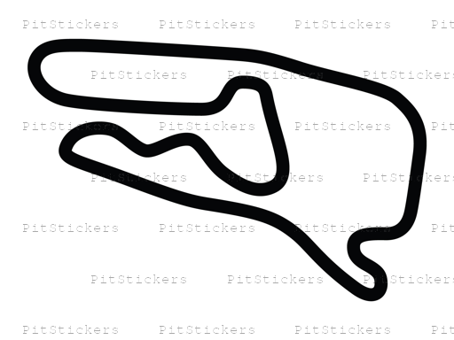 Summit Point Raceway Shenandoah Circuit Competition Sticker