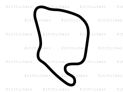 Summit Point Raceway Shenandoah Circuit Short Sticker