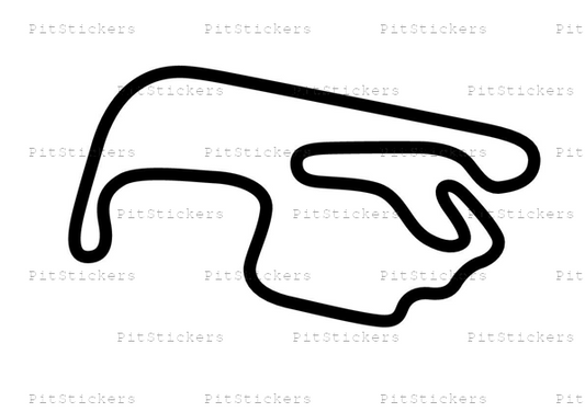 Sydney Motorsport Park Brabham Circuit Sticker