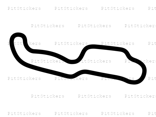 Talladega Superspeedway Infield Course Sticker