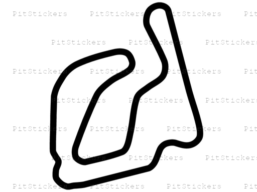 Taupo Motorsport Park Track 2 Sticker