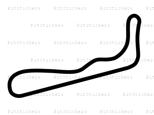 Taupo Motorsport Park Track 3 Sticker