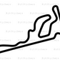 Taupo Motorsport Park Track 4 Sticker