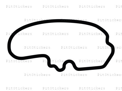 Texas World Speedway 1.8 Mile Sticker