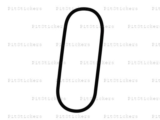 Thompson Motor Speedway Oval Sticker