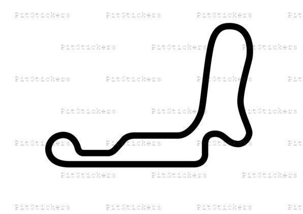 Tocancipa Autodrome Long Sticker