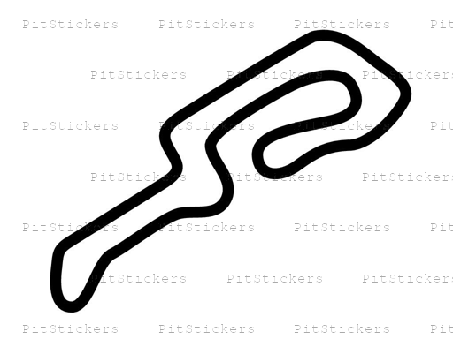 Valerbanen Karting Circuit Sticker