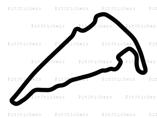 Virginia International Raceway Full Course Sticker
