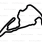Virginia International Raceway Grand West Sticker