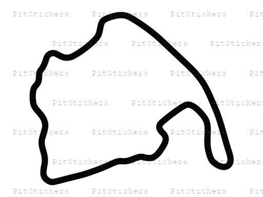 Virginia International Raceway North Course Sticker