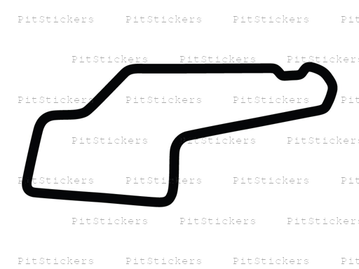 Watkins Glen International Short with Inner Loop Sticker
