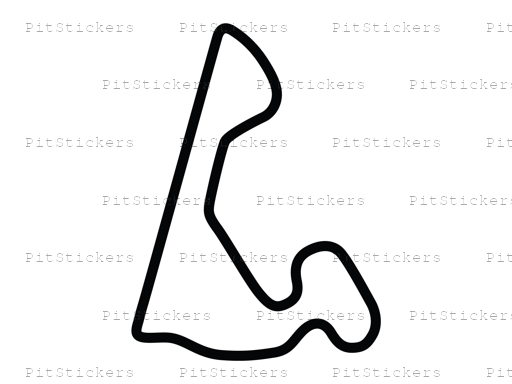 Wild Horse Pass Motorsports Park Firebird West Sticker