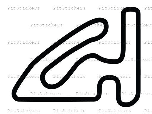 Willow Springs Kart Track Sticker