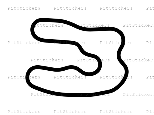 Wilzig Racing Manor Track Sticker