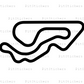 X1 Outdoors Kart Grand Prix Circuit Sticker