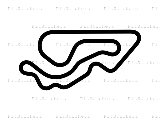 X1 Outdoors Kart Grand Prix Circuit Sticker