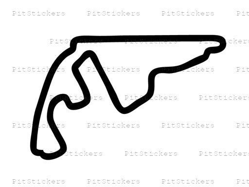 Yas Marina Circuit Sticker