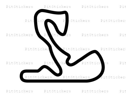 Zandvoort Park Circuit Sticker