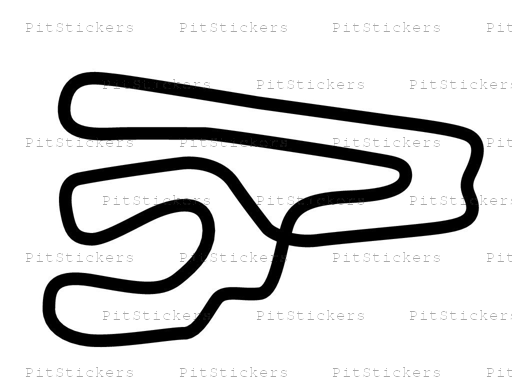 Zwartkops Raceway Kart Track Sticker